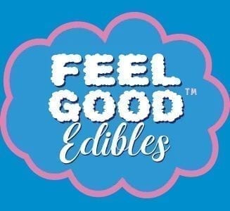 feel good edibles, feel good edibles cbd, feel good edibles logo